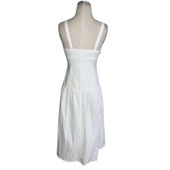 REISS NWT Vita Button Through Midi Sundress White
Size 0 MSRP $330 - Picture 10 of 12